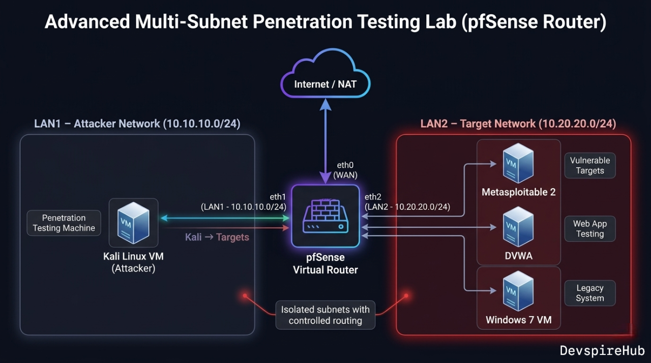 Advanced: Multi-Subnet Lab with Virtual Router