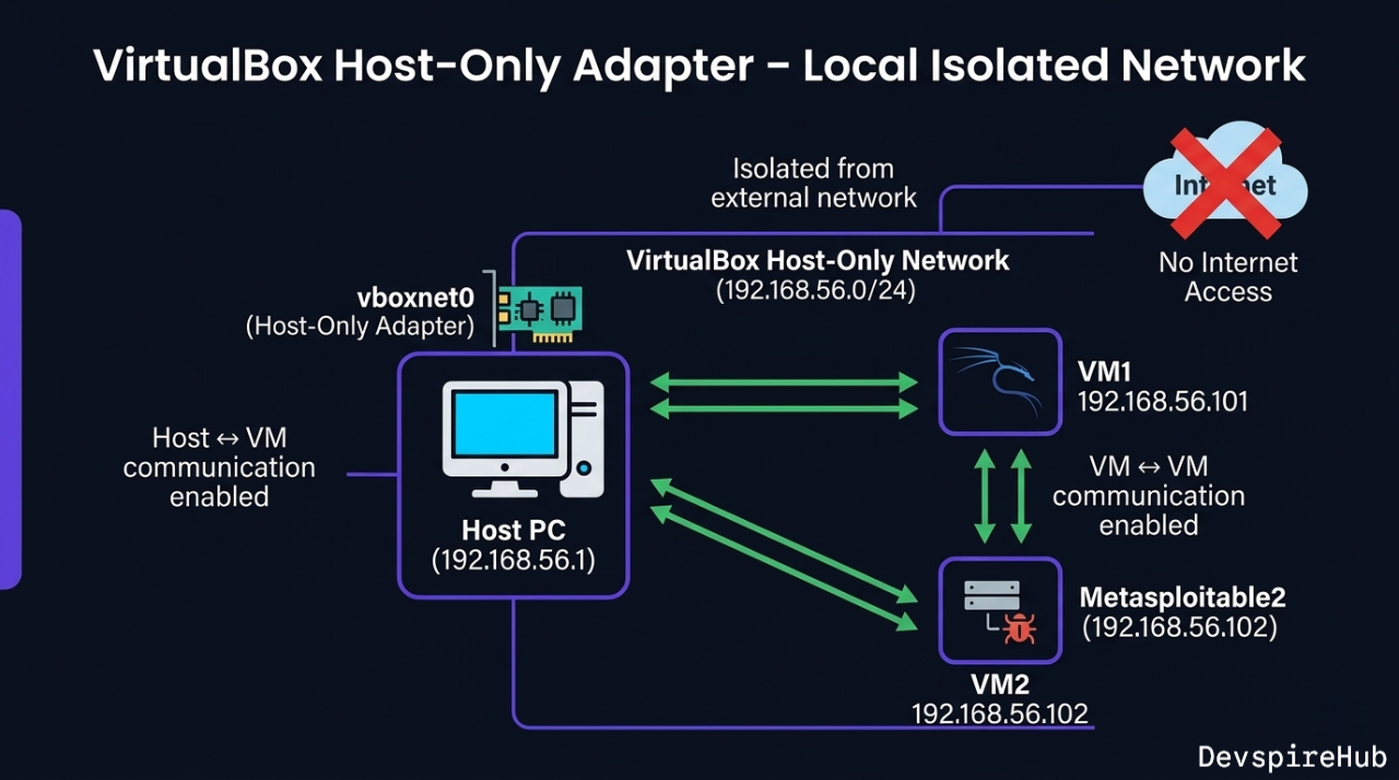 Host-only adapter Network